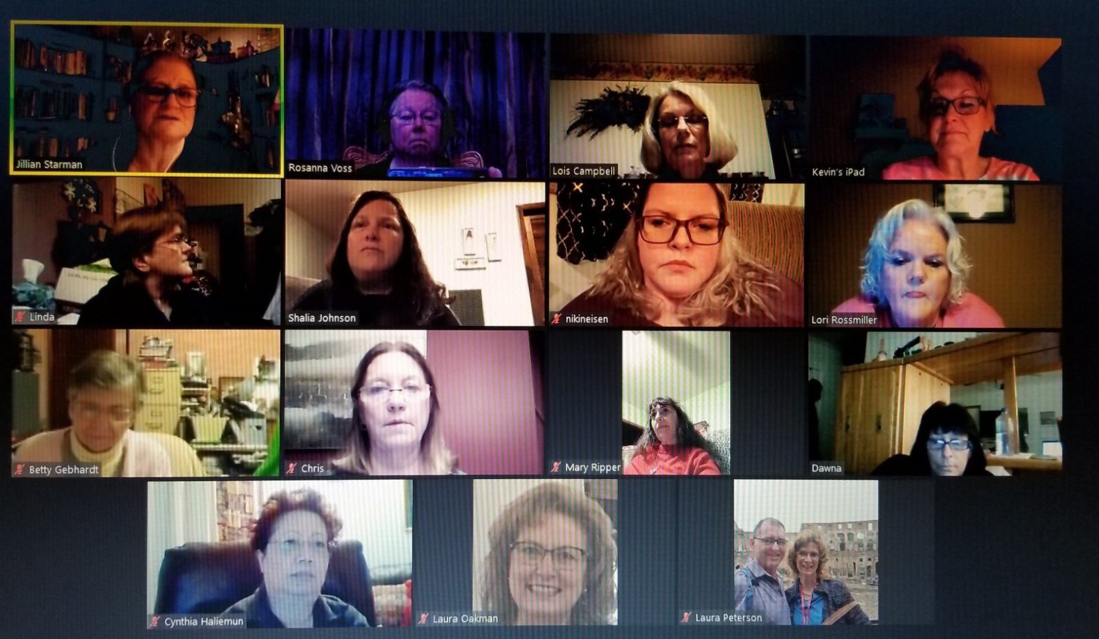 2021 Zoom Presentation during Pandemic